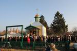 Преосвященнейший Никодим, епископ Житомирский и Новоград-Волынский, освятил часовню в с. Кукильня.