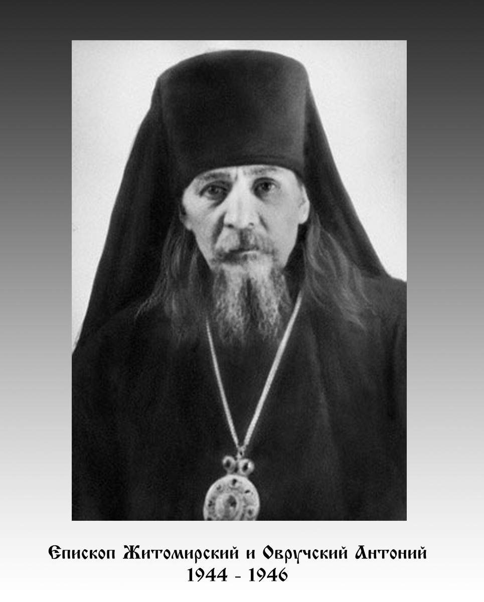 Єпископ Житомирський і Овруцький АНТОНІЙ (1944 - 1946)