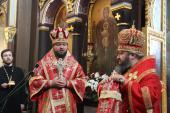 Архієпископ Никодим очолив святкову Божественну літургію у Свято-Успенському кафедральному соборі у Володимирі-Волинському.