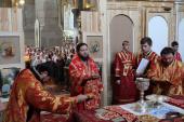 Неділя про сліпого: архієрейське богослужіння у Спасо-Преображенському кафедральному соборі.