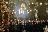В день свята Хрещення Господнього митрополит Никодим очолив  літургію у Спасо-Преображенському кафедральному соборі Житомира