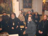 Собрание и общая исповедь духовенства Коростышевского благочиния.