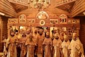 Митрополит Никодим очолив Божественну літургію в столичному храмі Всіх Святих