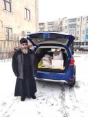 Від Свято-Миколаївського собору м. Бердичева передано вантаж із продуктами для військових ЗСУ, вимушених переселенців та потребуючих